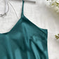 Elegant Women's Nightdress Sexy Comfortable Long Slip Dress Solid Color Pajamas For Women