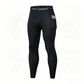 Compression Pant Men Training Gym Leggings with Pockets Running Tights Fitness Basketball Jogging Workout Trouser Polyester