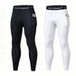 Compression Pant Men Training Gym Leggings with Pockets Running Tights Fitness Basketball Jogging Workout Trouser Polyester